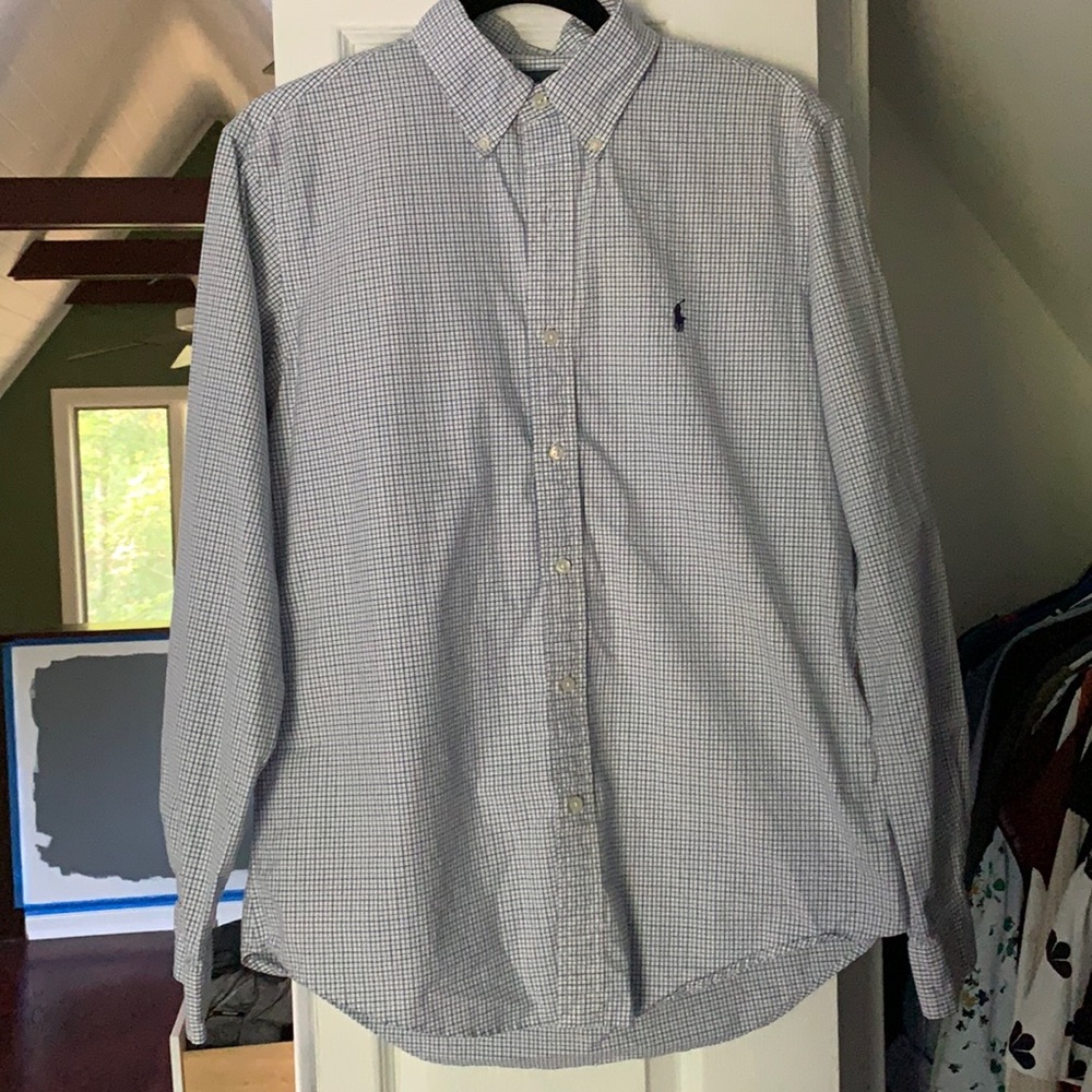 Ralph Lauren Men’s Long Sleeve Button-Up